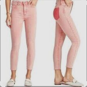 SAM EDELMAN The Stiletto High Rise Skinny Crop Denim Jeans